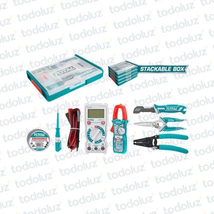 Kit Herramientas p/ Electricidad-Telecomunicaciones 7pzs Total