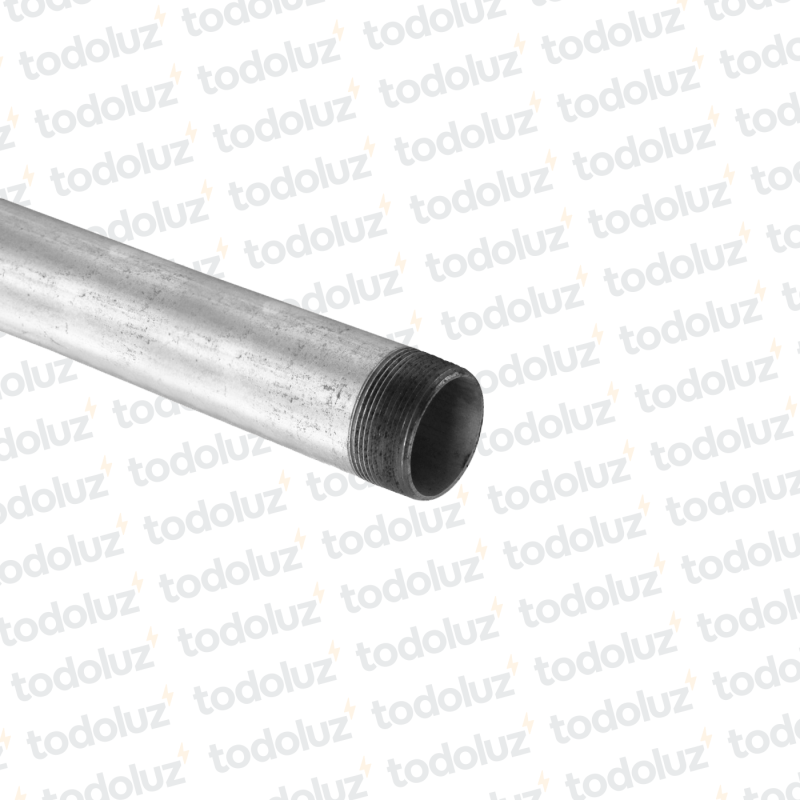 Caño Galvanizado p/ Bajada 2"x5.80m (1.6mm) Linea Leve