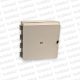 Gabinete Plastico 466x483x202mm Opaco Beige IP65 IK10 c/ Bisagra y Placa de Montaje