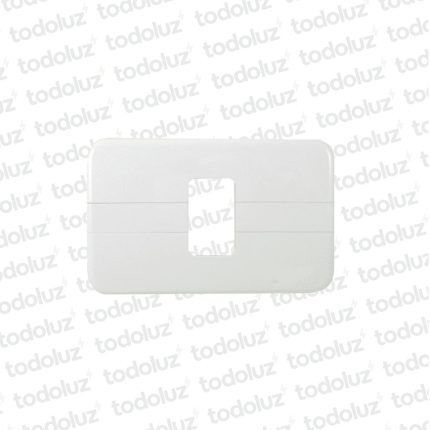 Placa 1 Modulo 2x4 Marfil Linea Vimar
