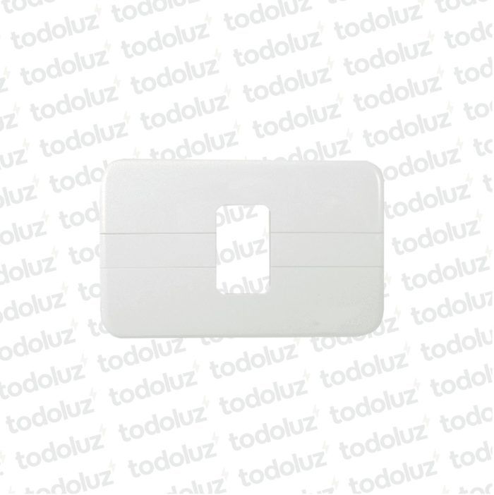 Placa 1 Modulo 2x4 Marfil Linea Vimar
