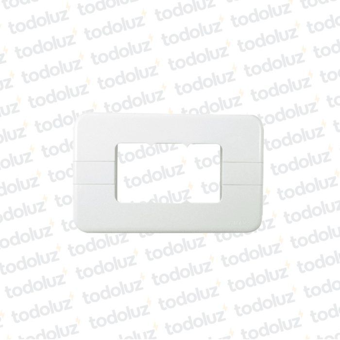Placa 3 Modulos 2x4 Marfil Linea Vimar