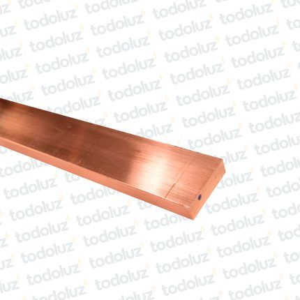 Barra de Cobre 50x10mm (x.1Metro)