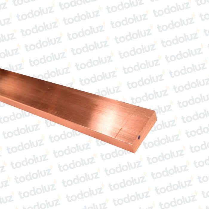 Barra de Cobre 50x10mm (x.1Metro)