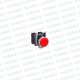 Pulsador Parada Rojo 22mm 1NC IP66 Linea Premium Schneider