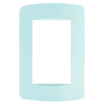 Placa 3 Modulos 2x4 Verde Agua Loft Conatel (LIQUIDACION)