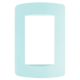 Placa 3 Modulos 2x4 Verde Agua Loft Conatel (LIQUIDACION)