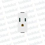 Mod. Tomacte. Americano + T (PC) 10A 250V Neve Vimar