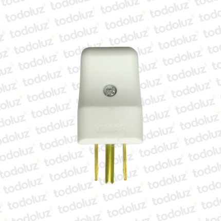 Ficha Macho Americano + T (PC) 10A 250V Vimar