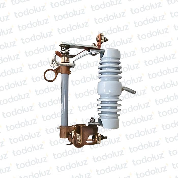 Seccionador Fusible MT 25KV/100A 10ka Aislador Porcelana Delmar