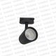 Cabezal Negro p/ Riel 1*GU10 (52.188)