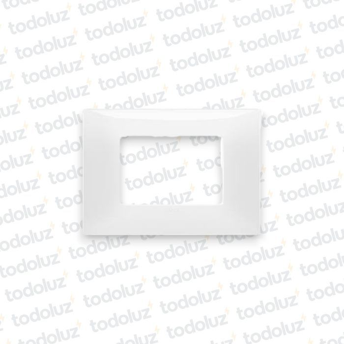 Placa Blanca 3 Mod. Neve UP Vimar