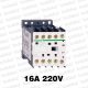 Mini Contactor 16A/3P/7.5kW 1NO Bob.220Vac Mod.K Schneider