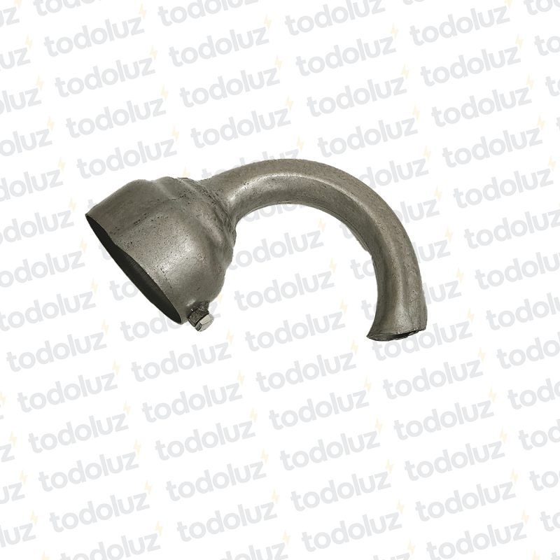 Curva c/ Union Metal p/ Caño Galvanizado 2.1/2´