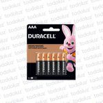 Pila Alcalina AAA 1.5V (x.6unid) Duracell