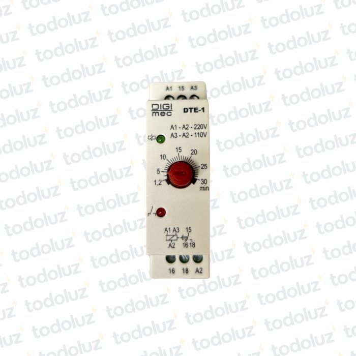 Rele Temporizador 30min. 110/220Vac 50/60Hz Digimec