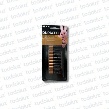 Pila Alcalina AAA 1.5V (x.16unid) Duracell