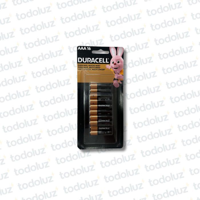 Pila Alcalina AAA 1.5V (x.16unid) Duracell