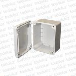 Caja de Paso Ext Plastico 148x188x112mm Blanco c/ Tapa IP65 T-Plast