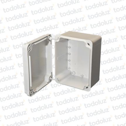Caja de Paso Ext Plastico 148x188x112mm Blanco c/ Tapa IP65 T-Plast