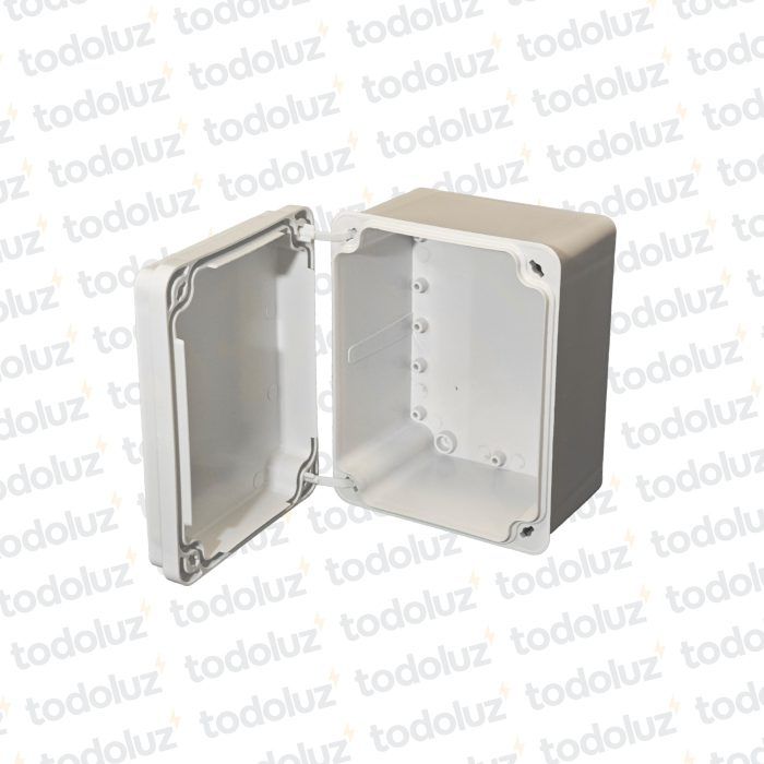 Caja de Paso Ext Plastico 148x188x112mm Blanco c/ Tapa IP65 T-Plast