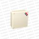 Caja de Paso Ext Plastico 168x168x72mm Blanco c/ Tapa IP65 T-Plast