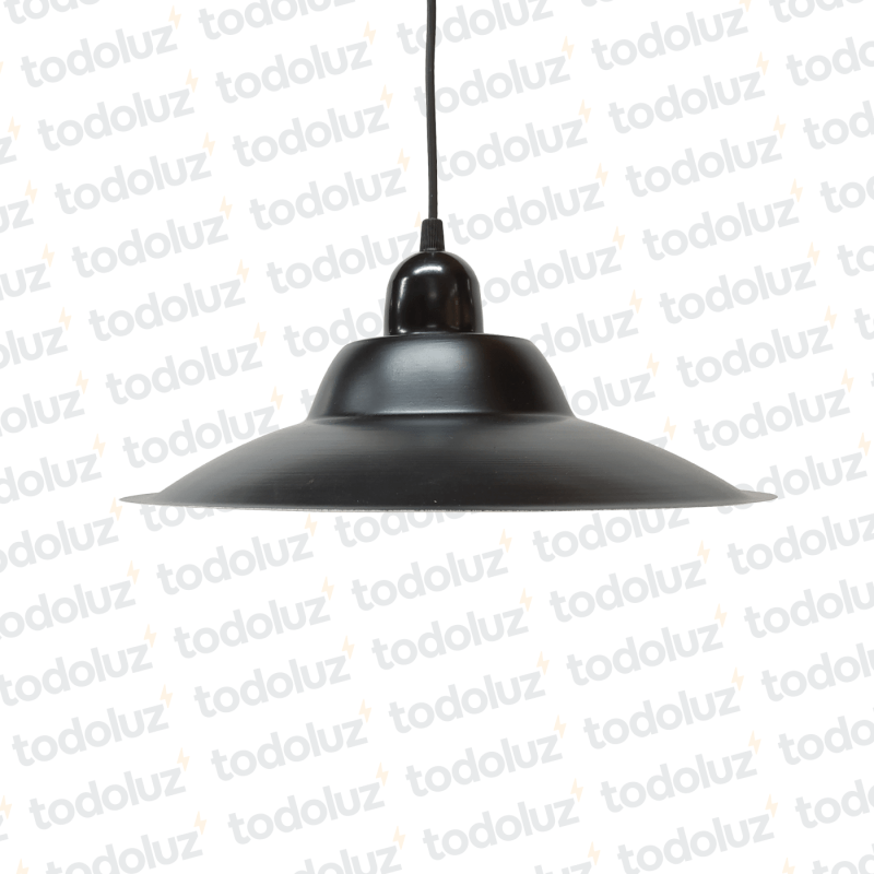 Colgante C. Negro Ø 32cm 1*E27 (54.104)