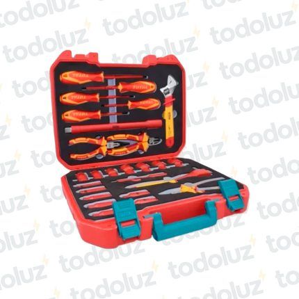 Kit Herramientas Manuales 26pzs 1000V Linea Profesional Industrial Total (Liquidacion)