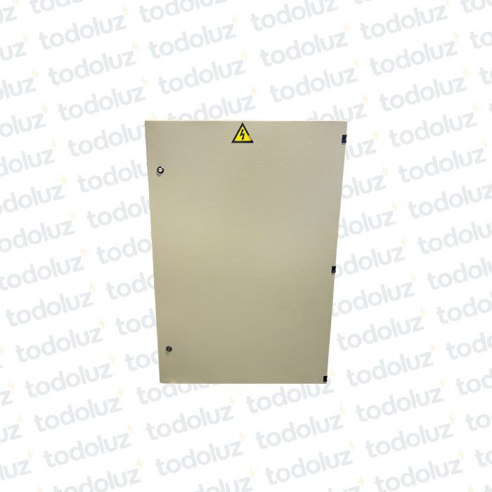Gabinete Ext Metal 1200x800x350mm Beige c/ Placa de Montaje Cominsa