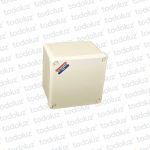 Caja de Paso Ext Plastico 168x168x122mm Blanco c/ Tapa IP65 T-Plast