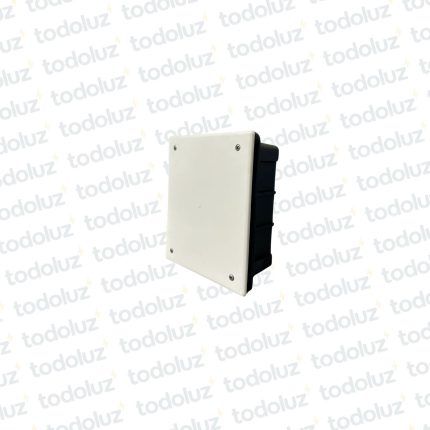 Caja de Paso Emb Plastico 170x140x70mm Blanco c/ Tapa