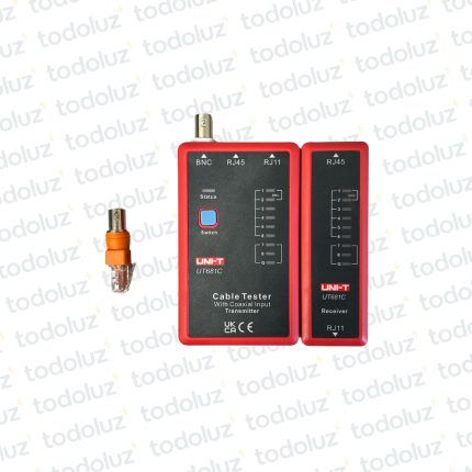 Tester p/ Cable RJ11/RJ45/BNC Uni-T