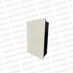 Caja de Paso Emb Plastico 200x300x80mm Blanco c/ Tapa