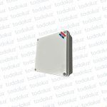 Caja de Paso Ext Plastico 218x218x82mm Blanco c/ Tapa IP65 T-Plast