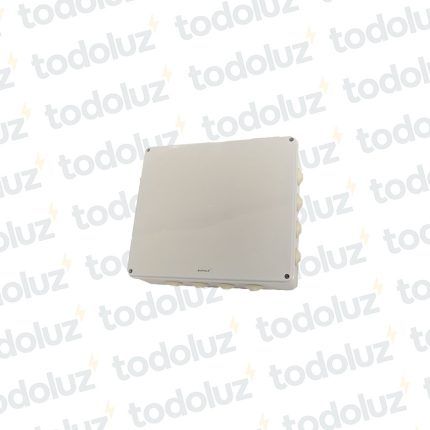 Caja de Paso Ext Plastico 400x350x120mm Blanco c/ Tapa IP65