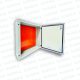 Gabinete Ext Metal 600x500x200mm Beige c/ Placa de Montaje Cominsa