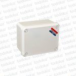 Caja de Paso Ext Plastico 123x158x87mm Blanco c/ Tapa IP65 T-Plast