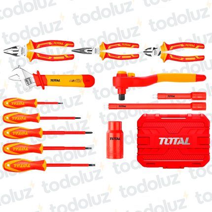 Kit Herramientas Manuales 26pzs 1000V Linea Profesional Industrial Total (Liquidacion)