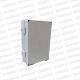 Gabinete Ext Plastico 250x160x120mm Gris IP66 c/ Placa de Montaje Tapa Opaco
