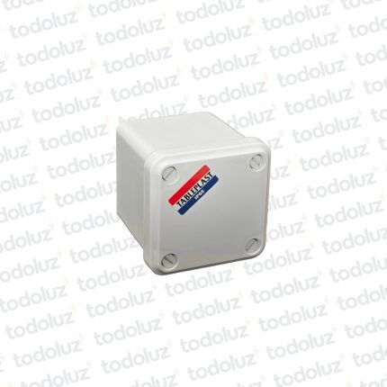 Caja de Paso Ext Plastico 118x118x87mm Blanco c/ Tapa IP65 T-Plast