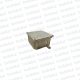 Caja de Paso Ext/Emb Aluminio 200x200x100mm c/ Tapa