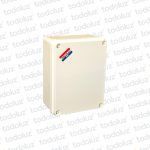 Caja de Paso Ext Plastico 168x218x97mm Blanco c/ Tapa IP65 T-Plast