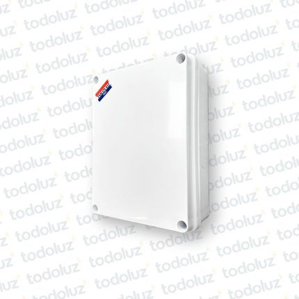 Caja de Paso Ext Plastico 193x253x81mm Blanco c/ Tapa IP65 T-Plast