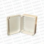 Caja de Paso Ext Plastico 193x253x111mm Blanco c/ Tapa IP65 T-Plast