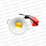 Spot Emb. Mini Red. Blanco Led 3W 6500°k (Ø 48mm) (52.168)