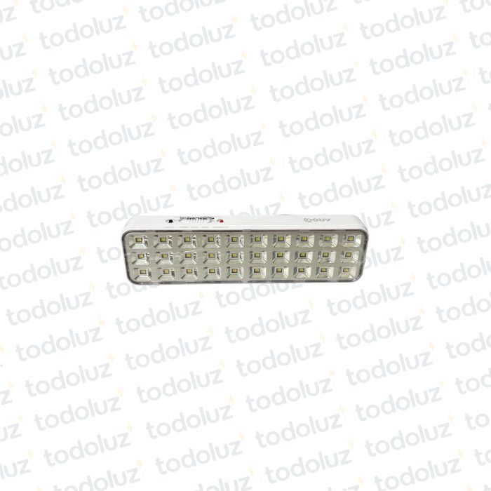 Luminaria de Emergencia 30 leds 220Vac 200x55x30mm