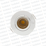 Spot Emb. Mini Red Movil. Blanco Led 3W 3000°k (Ø 48mm)