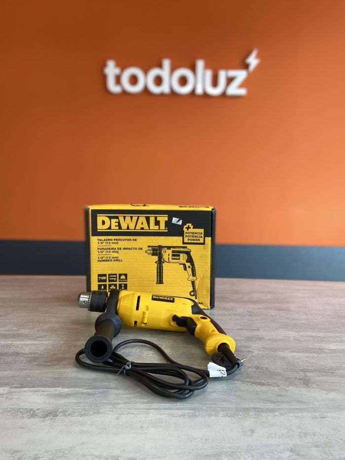 Taladro Percutor 13mm 710W 220Vac Dewalt