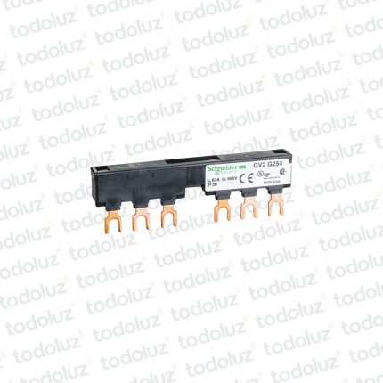 Peine de Conexion p/ Guardamotor GV2 Tripolar 6 Horquillas 63A 600V Schneider