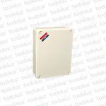 Caja de Paso Ext Plastico 168x218x72mm Blanco c/ Tapa IP65 T-Plast